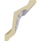 Ekena Millwork 5"H x 3 7/8"P x 6 1/2"F x 94 3/8"L, (2 3/8" Repeat), Scott Crown Moulding MLD05X03X06SC - alternate 2